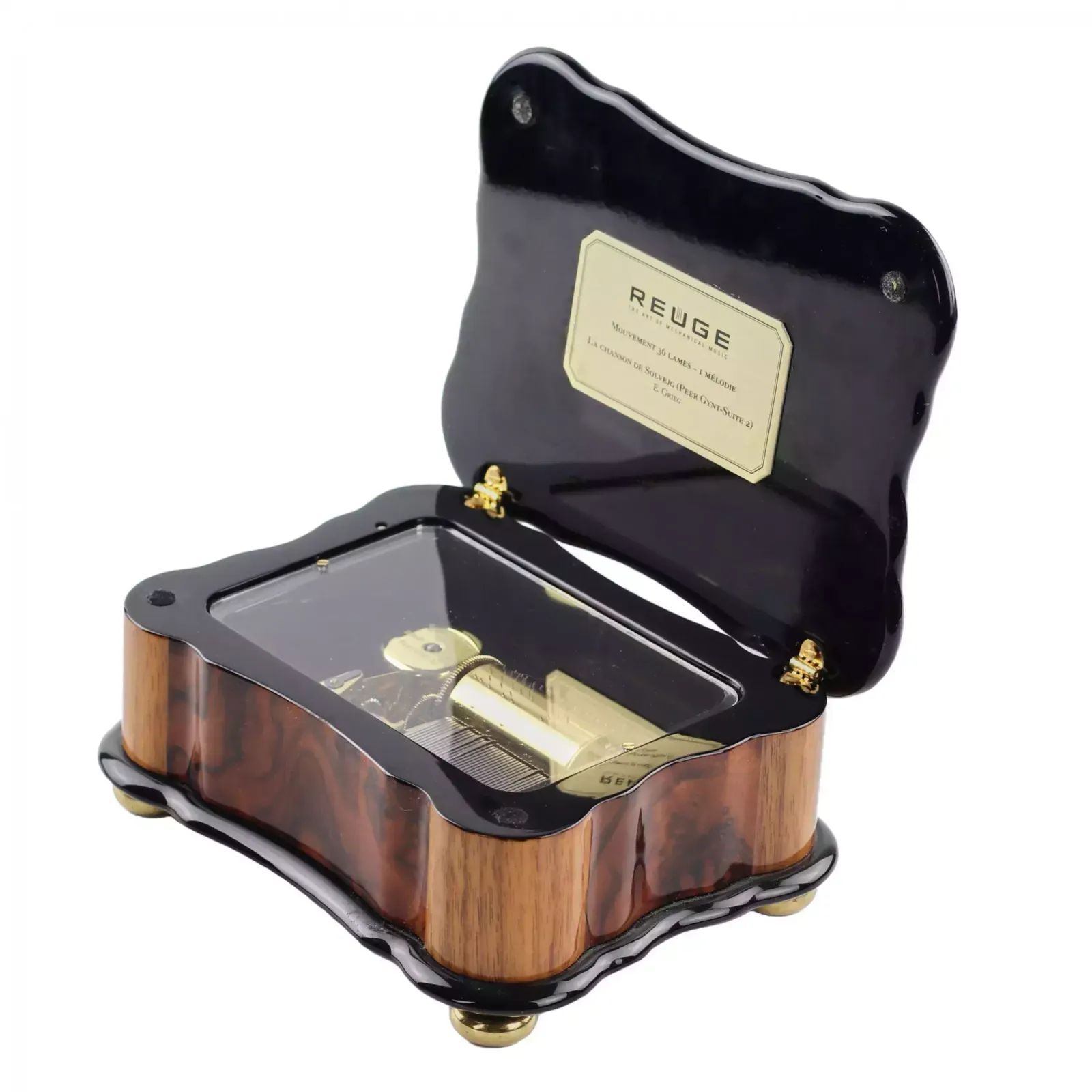 Small Reuge Music Box., 21st Century photo 2394.0
