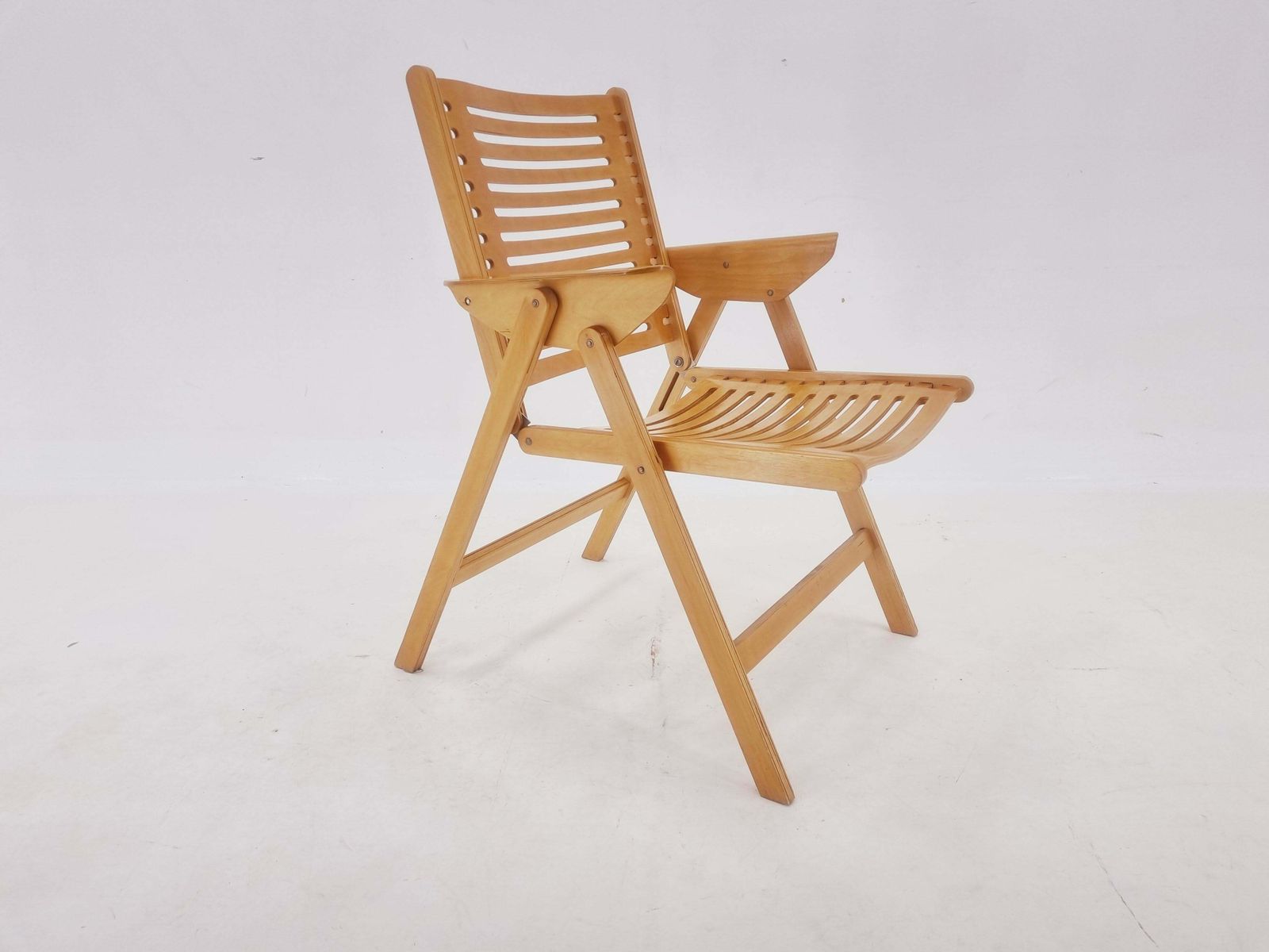 Midcentury Folding Armchair "Rex" Designed By Niko Kralj, Slovenia, 1960s photo 320.0