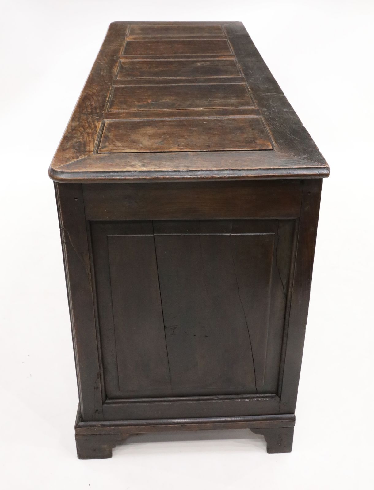 photo vintage 17th Century Jacobean Oak Mule Chest Blanket Box 3 Drawers Free Uk Delivery