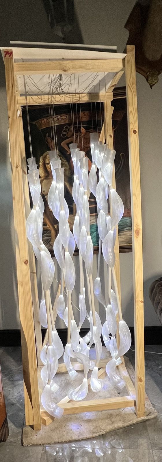 Swann Bourotte For Ligne Roset Jellyfish Chandelier Showpiece photo Lighting