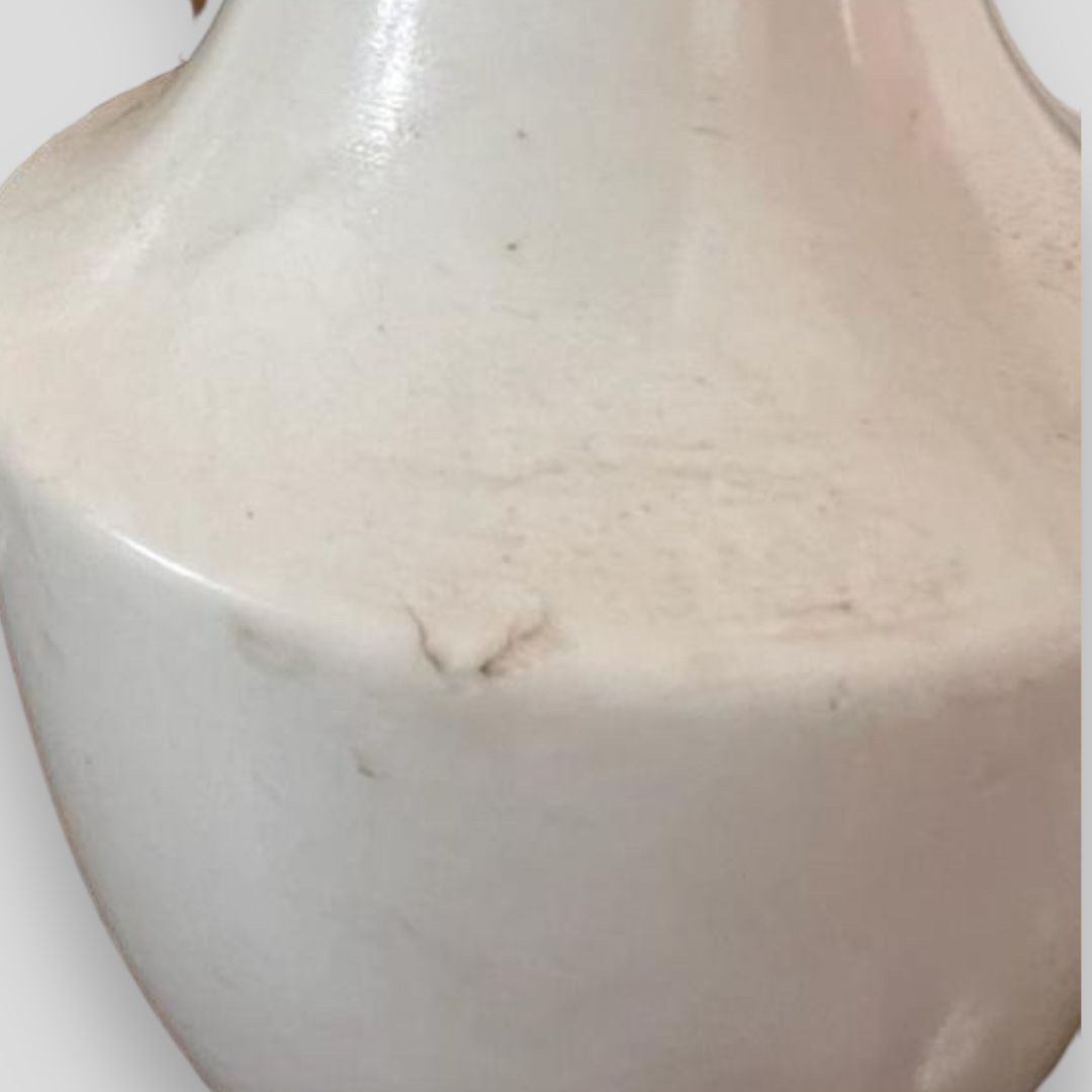 A Pair Of White Marble An Gilt Urn Shaped Lamps With Serpentine Handles photo Lighting
