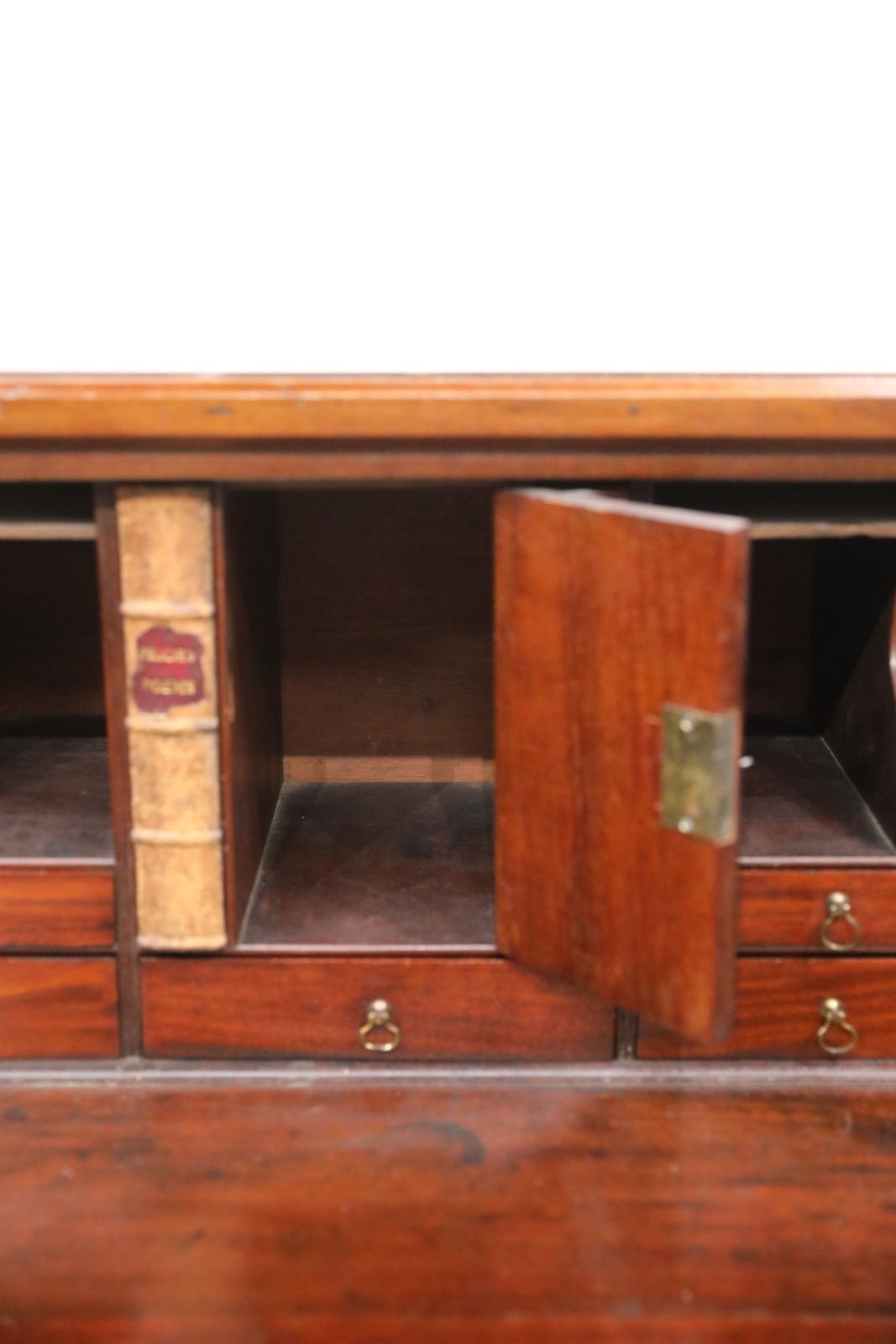 Furniture Georgian Mahogany Secretaire Chest Of Drawers Fitted Interior Free Uk Delivery photo
