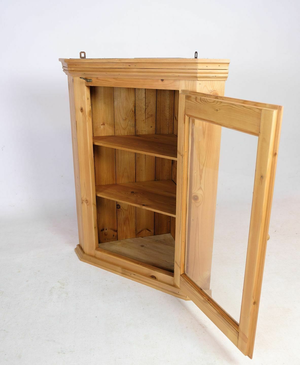 Haning Corner Cabinet In Pine From 1890s photo buy