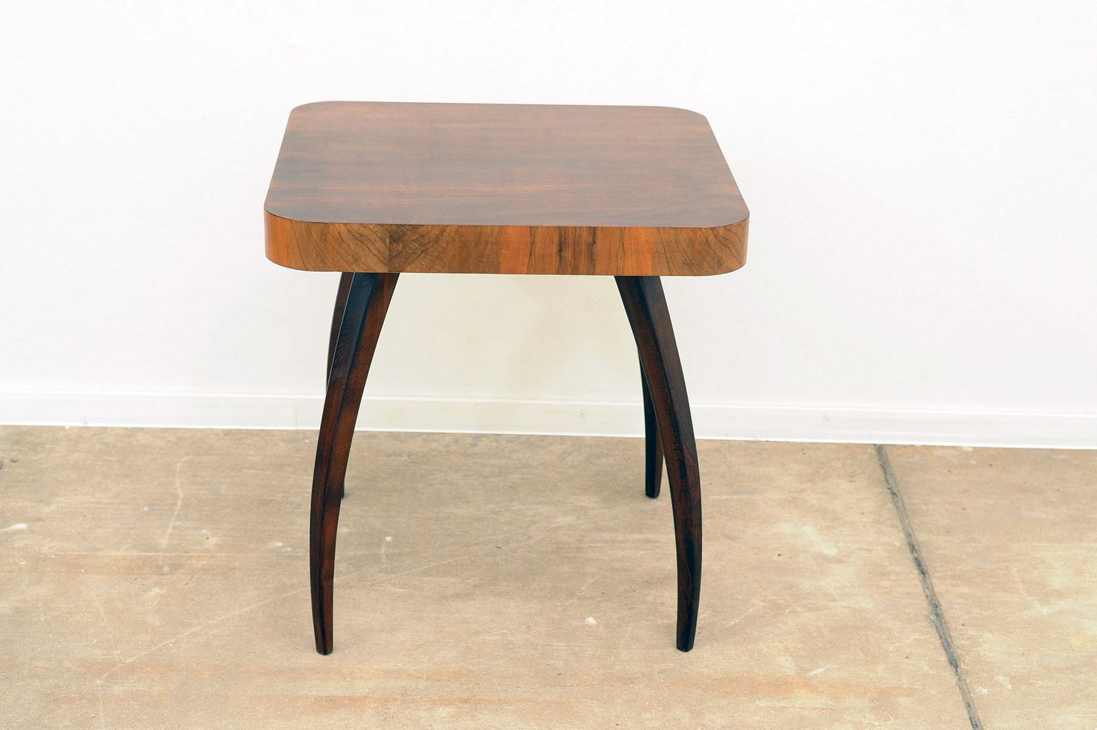 Fully Renovated Walnut Spider Table H259 By Jindřich Halabala, 1950´S photo buy