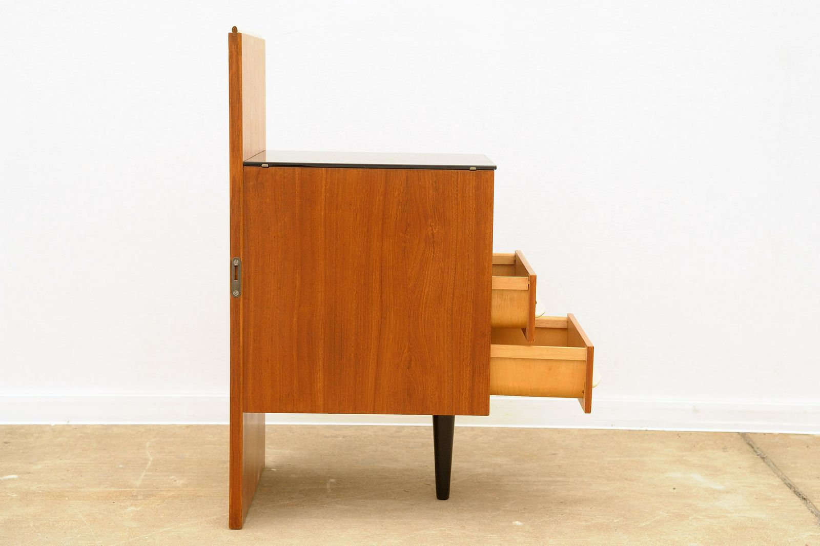 photo buy Fully Renovated Midcentury Nightstand By Mojmír Požár, 1960's, Czechoslovakia