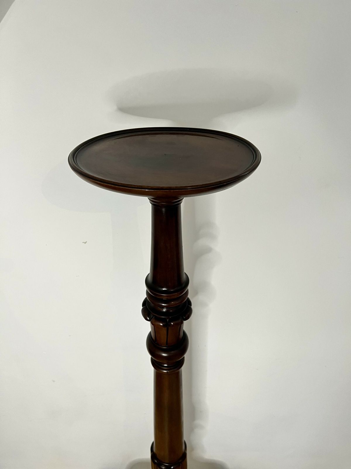 Victorian Quality Carved Mahogany Torchere photo buy