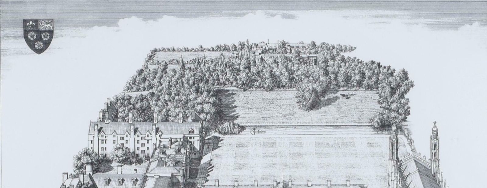 Andrew Ingamells King's College, Cambridge Etching By Andrew Ingamells photo Art