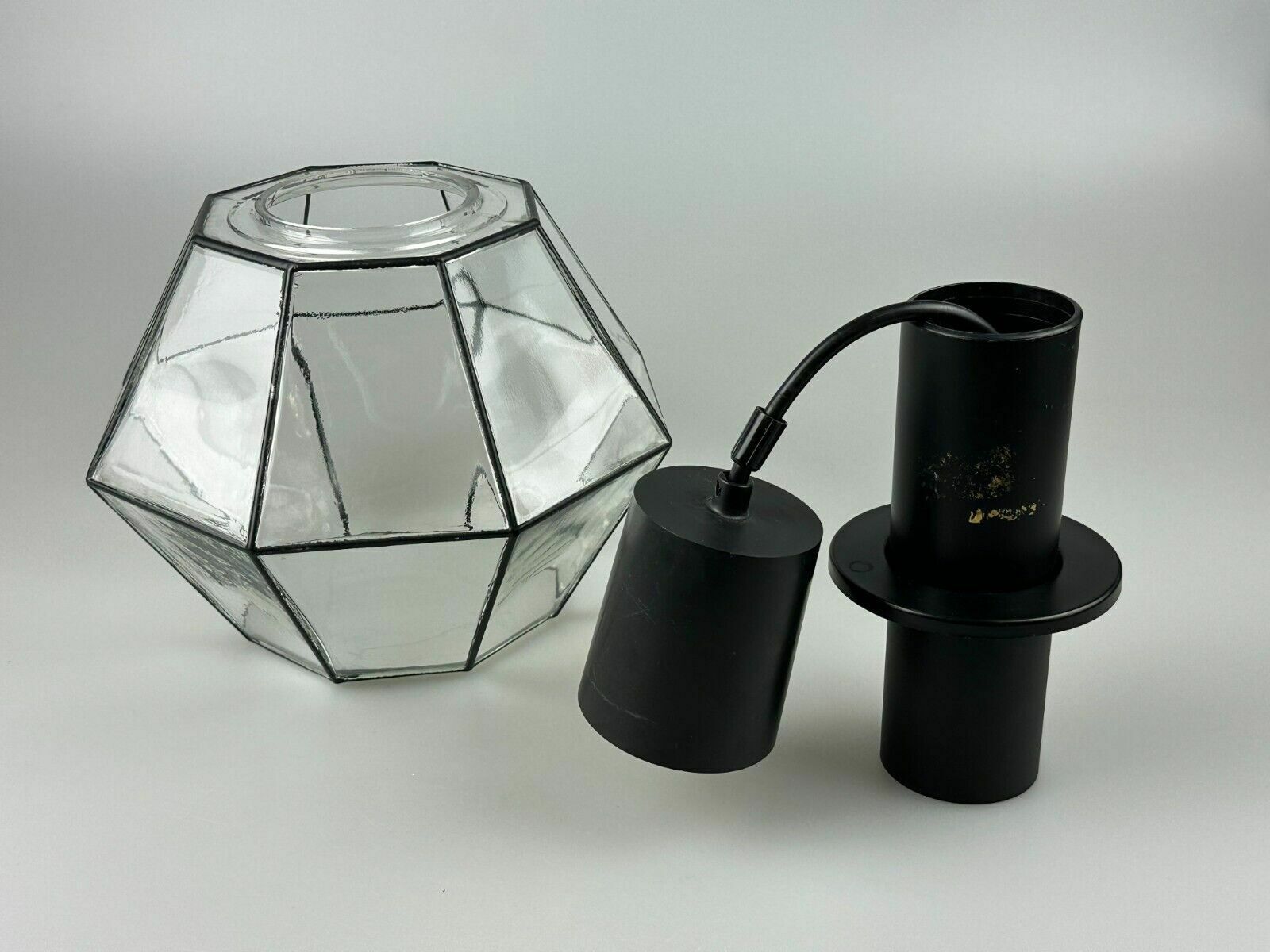 photo buy 60s 70s Hanging Lamp Ceiling Lamp By Limburg Leuchten Germany Glass Metal