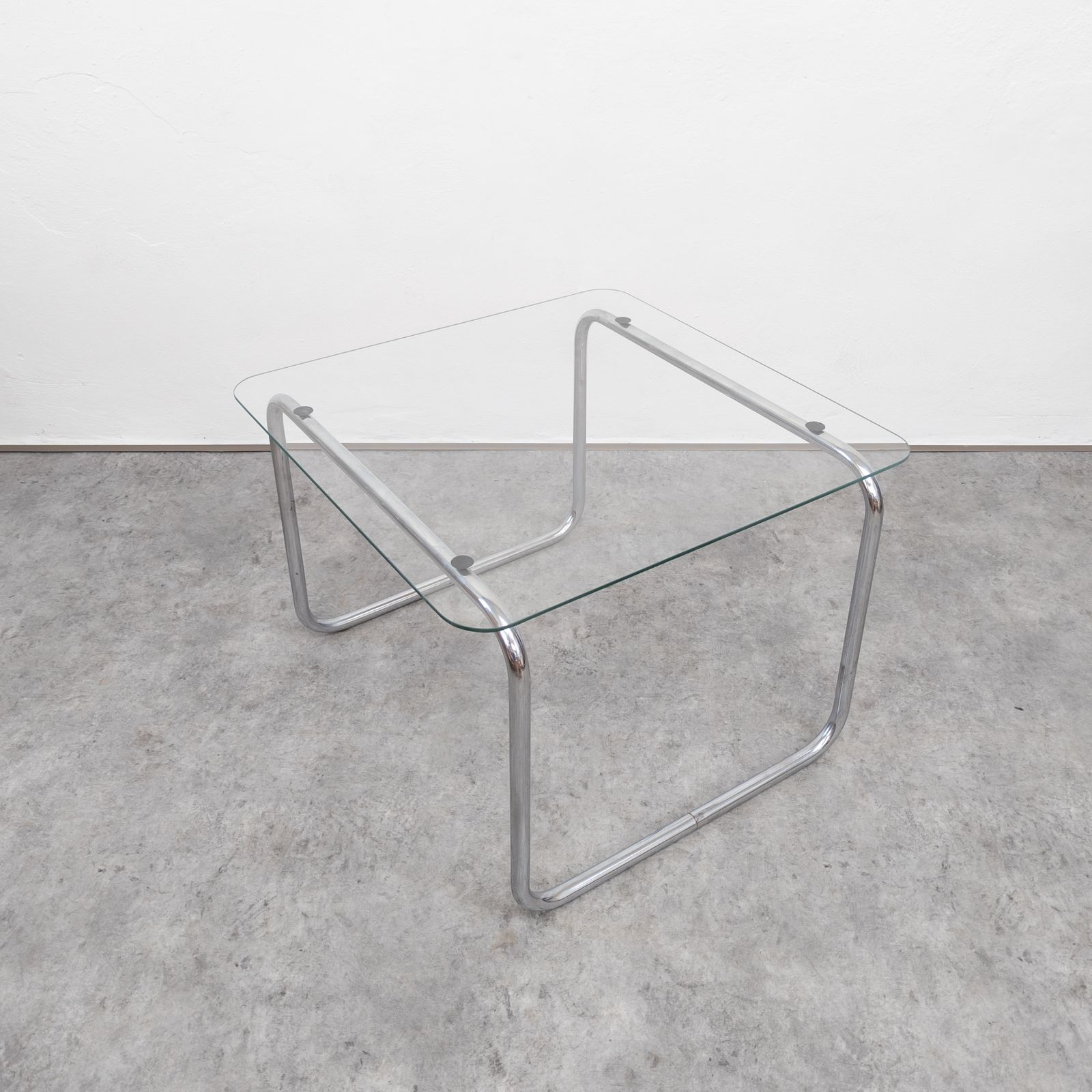 Furniture Mid Century Tubular Steel Coffee Table From Kovona photo