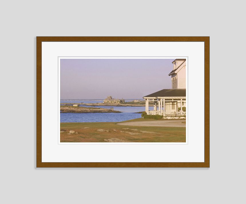 Newport Scenes By Toni Frissell Archival Pigment Print Oversize Framed In Brown