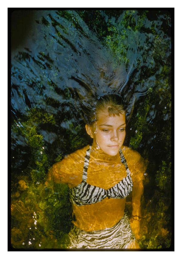 A Face In The Water By Toni Frissell Archival Pigment Print Oversize Framed In Black photo furniture