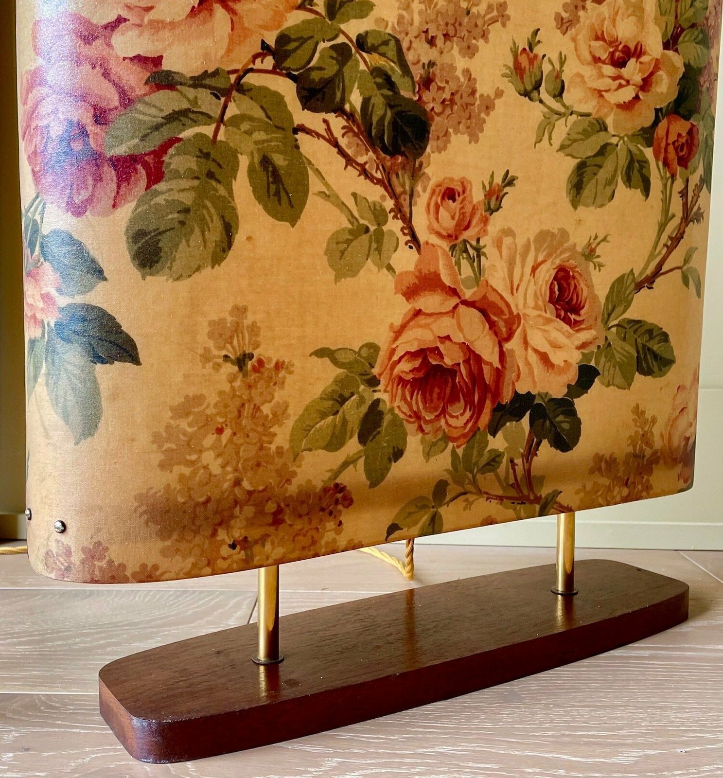 Mid Century Modern Chintz Fire Screen photo Home Fixtures