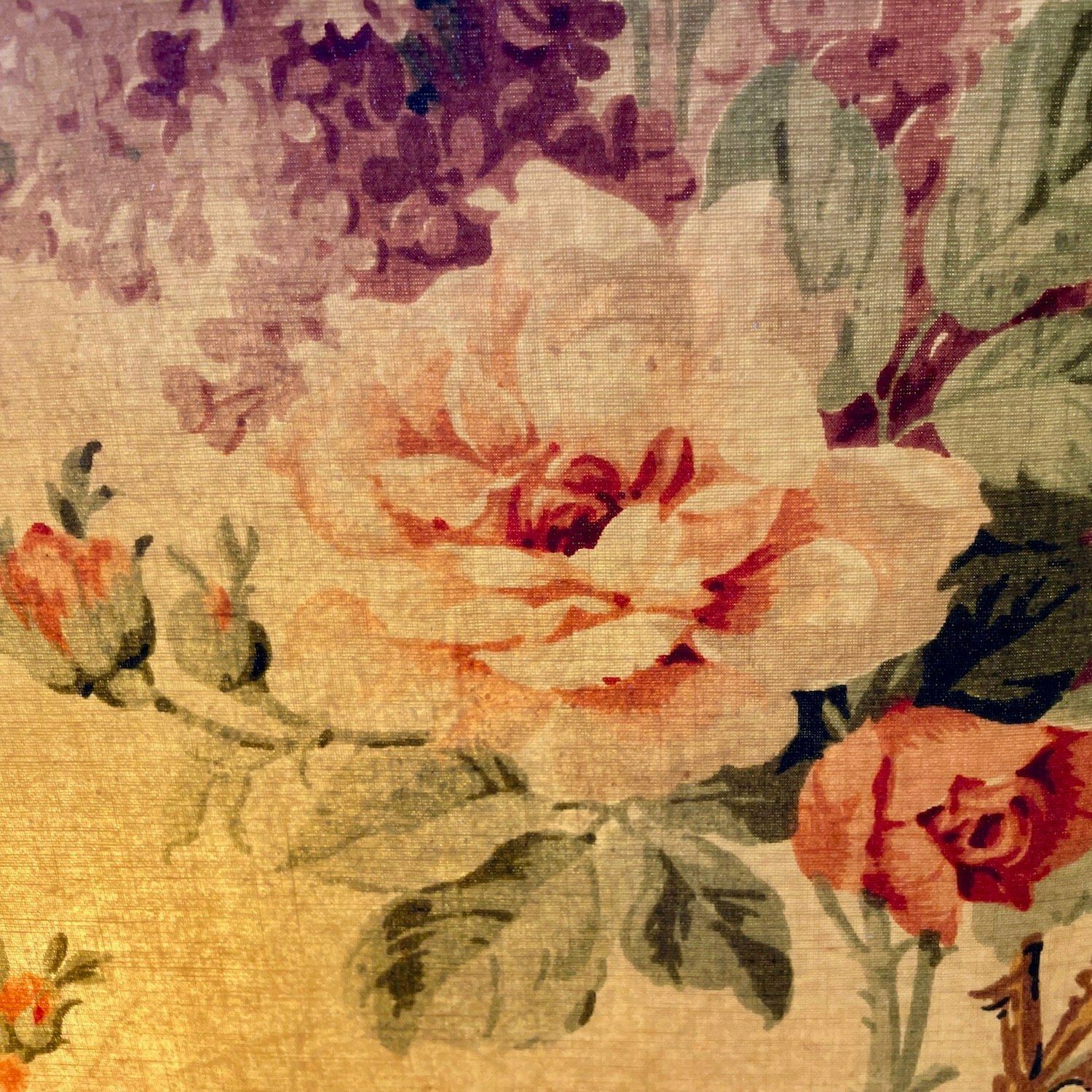 Mid Century Modern Chintz Fire Screen photo 345.0