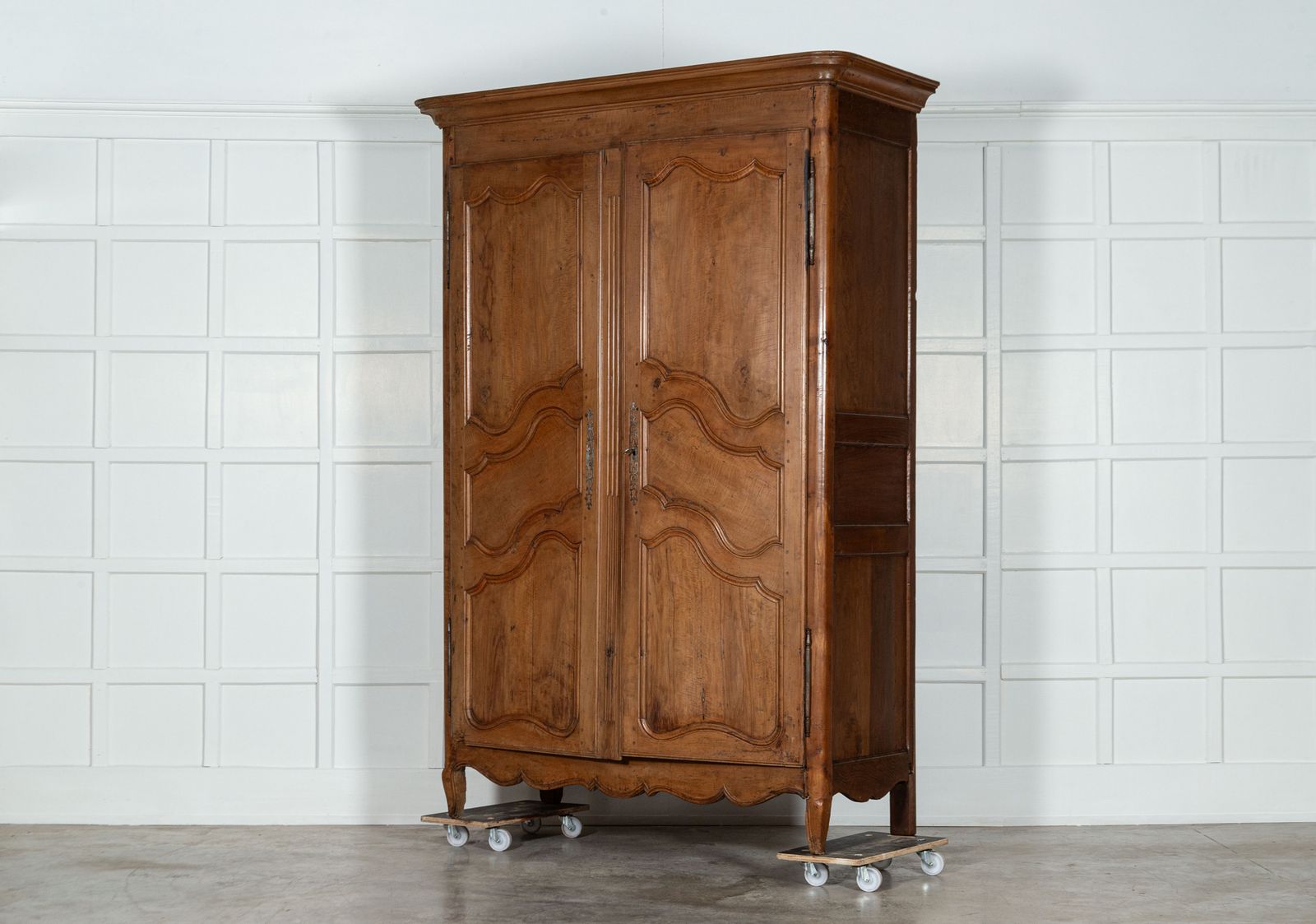 Large 19thc French Fruitwood Armoire photo 4313.0