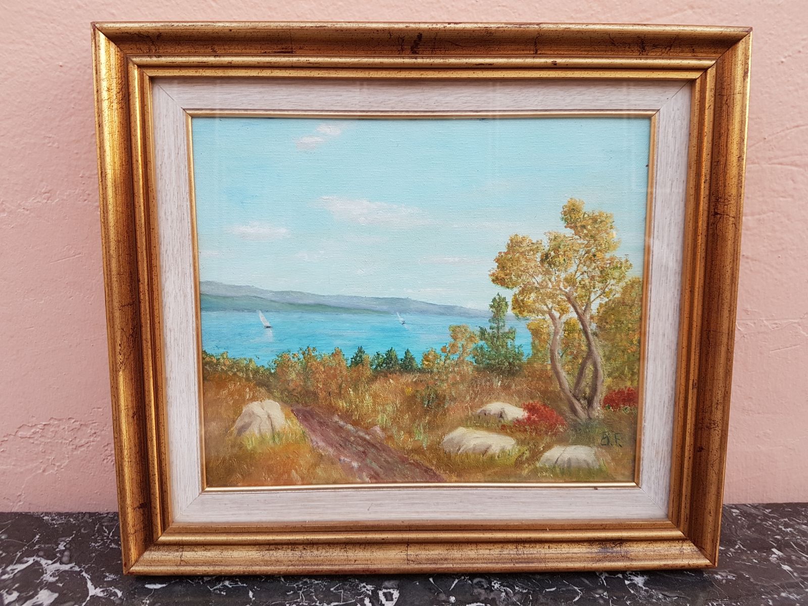 Adriatic Sea   Oil On Canvas Painting