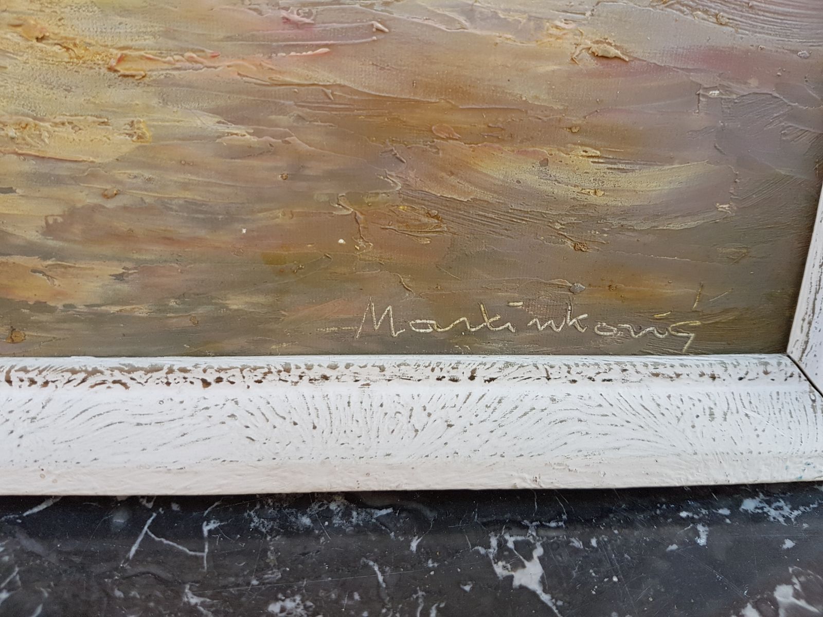 photo furniture The Woman And The Sea  Oil On Painting