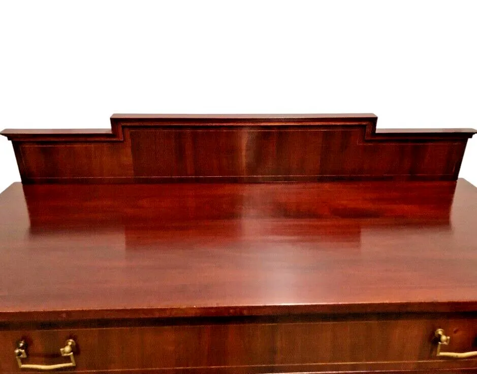 photo vinterior Handsome Edwardian Mahogany Buffet / Serving Table