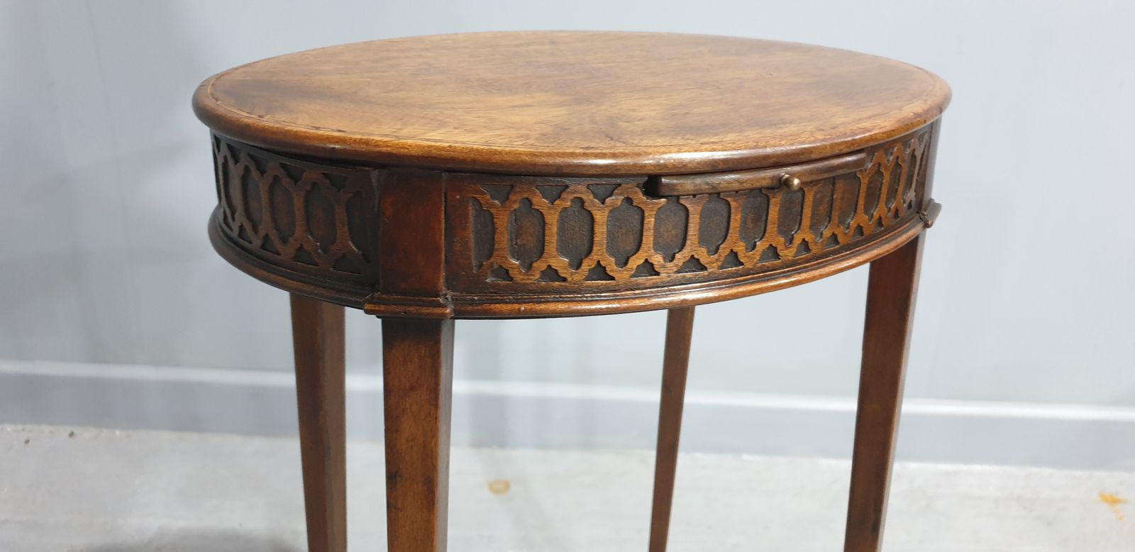 Mahogany Night Stand, 1800s, Antique photo furniture