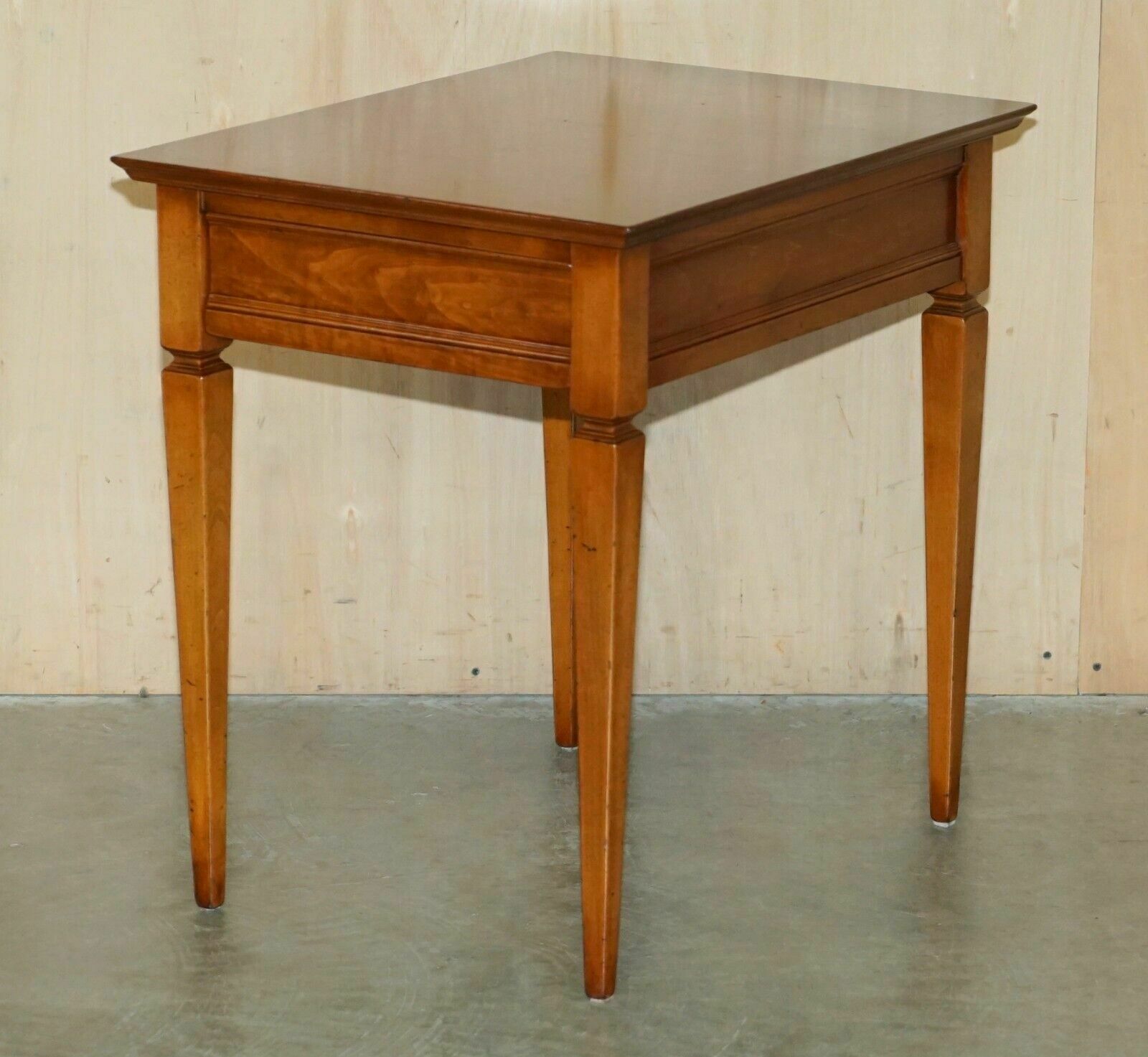 Pair Of Harrods London Reh Kennedy Large Single Drawer Side End Lamp Wine Tables photo furniture