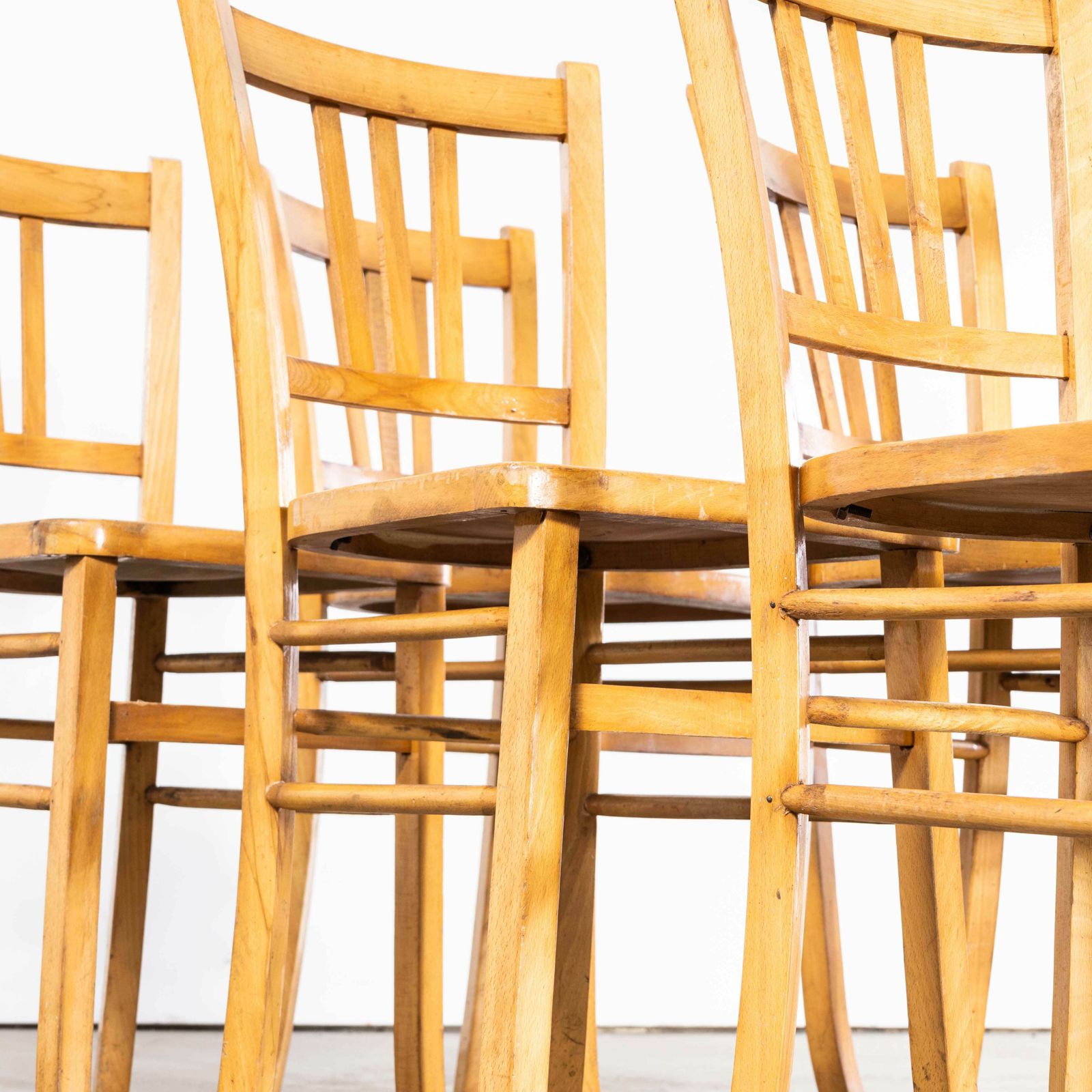 1950’s Luterma French Farmhouse Dining Chair – Set Of Six photo furniture