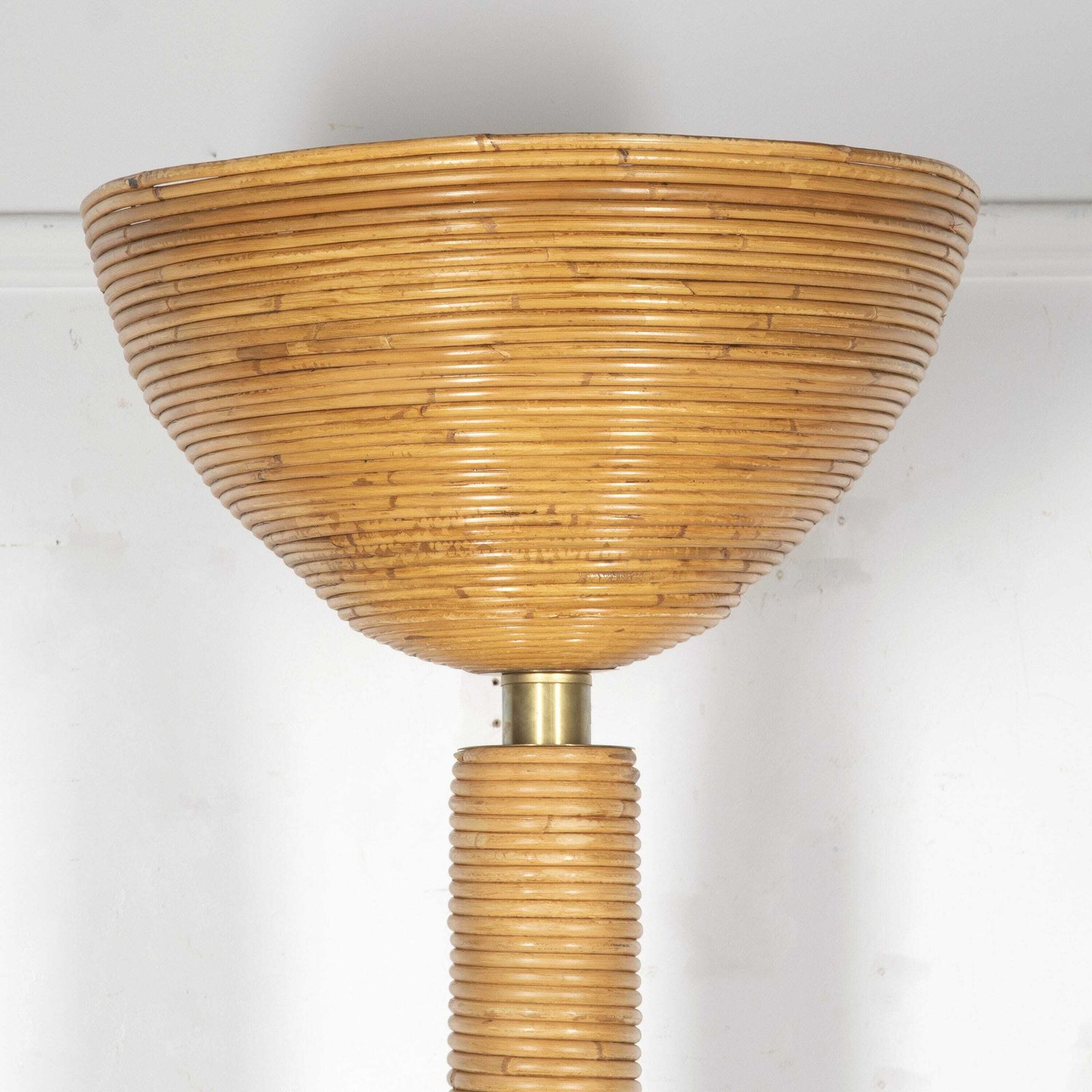 Contemporary Modern Bamboo Floor Lamp photo furniture