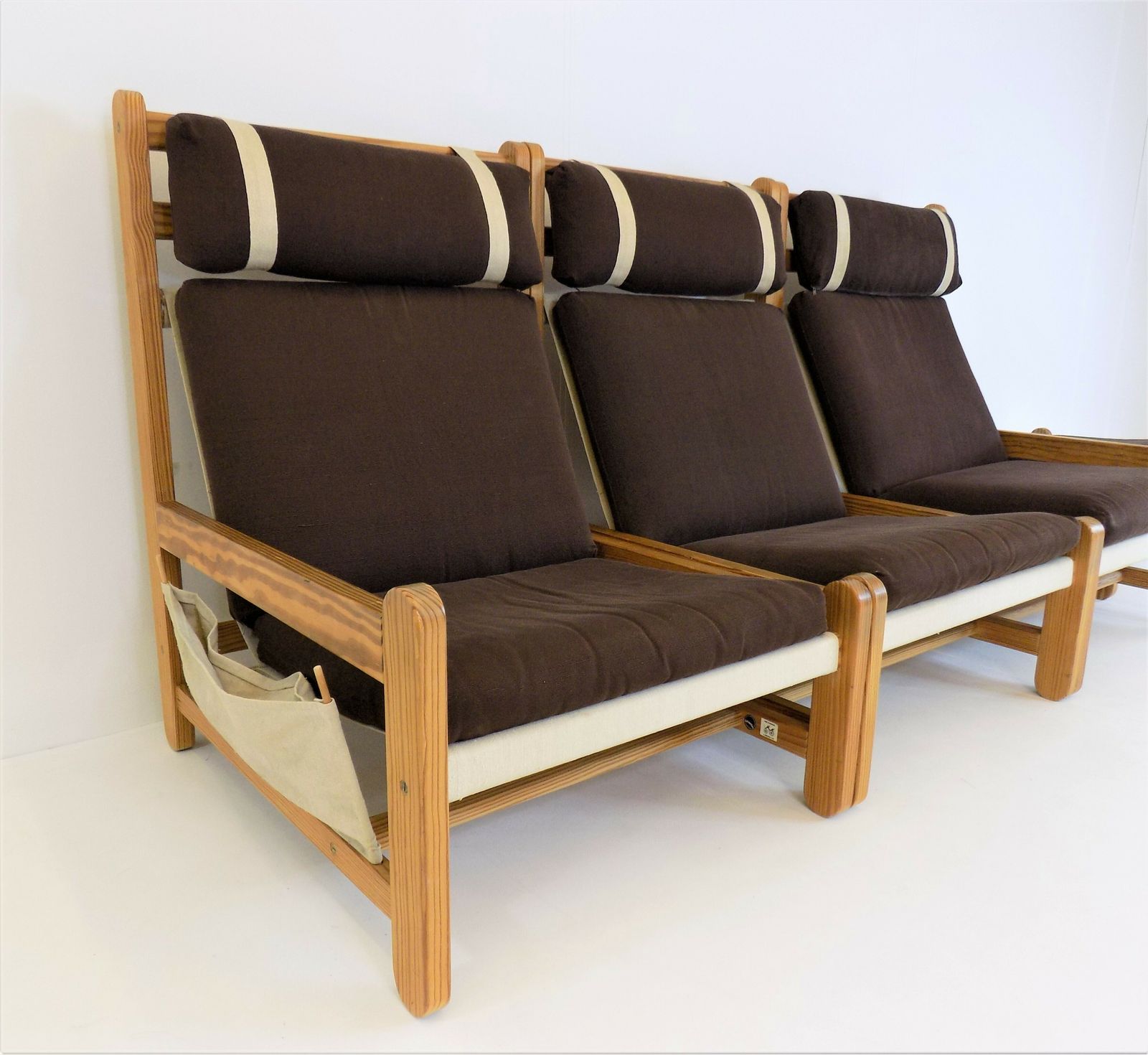1546.0 3 Seater Modular Sofa By Peter Ole Schionning For Niels Eilersen photo