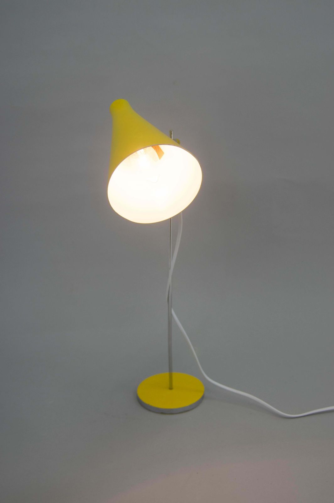 Mid Century Table Lamp By Josef Hůrka For Napako, 1960's photo for sale