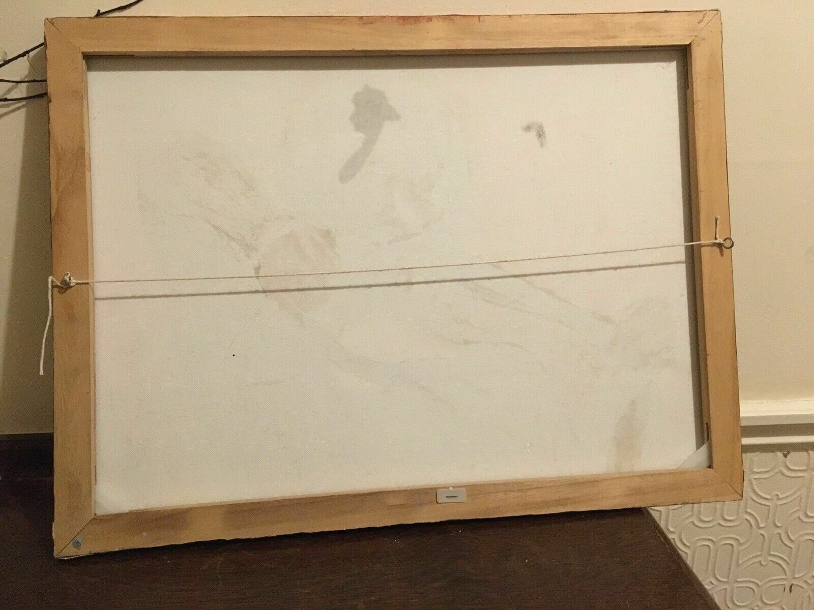 149.0 Modern Oil Painting Michael Borremans Influenced Hair Anti Portrait Excellent photo
