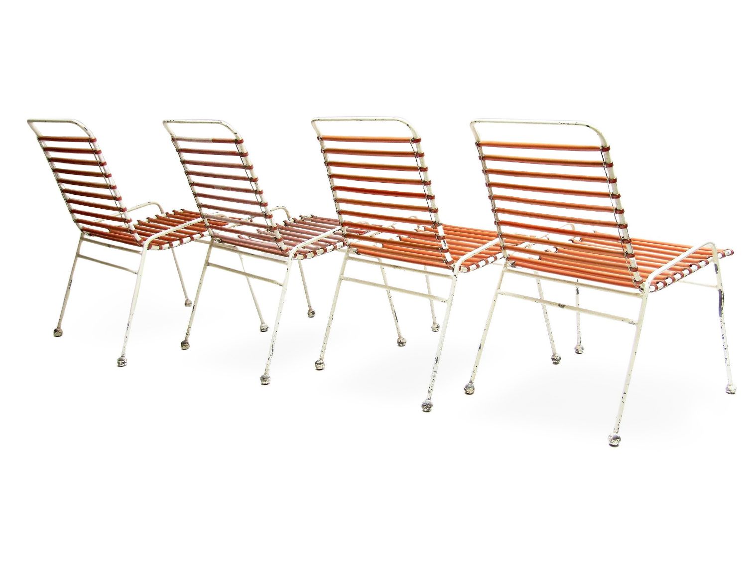 photo furniture Unique 1950s Springbok Garden Table And Chairs Set By Ernest Race