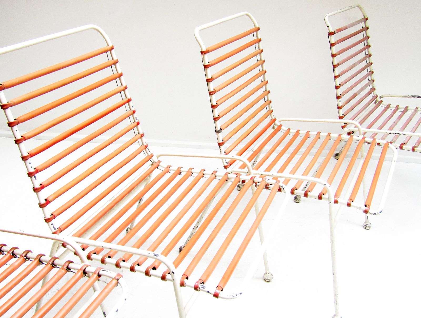 Furniture Unique 1950s Springbok Garden Table And Chairs Set By Ernest Race photo