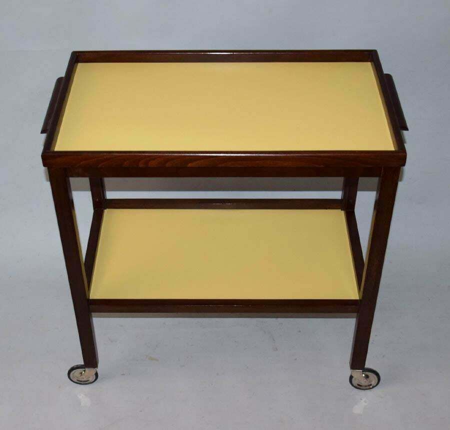 1940s Ancient Serving Table Drant Trnka And Volák Dřevoprůmysl Holešov photo for sale
