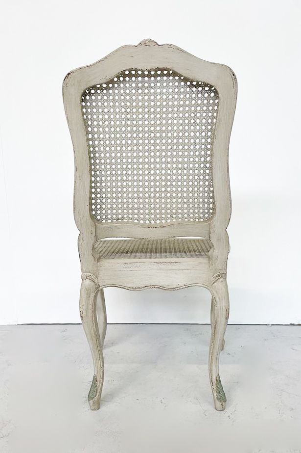 Set Of 12 Louis XV Style Cane Dining Chairs photo Furniture