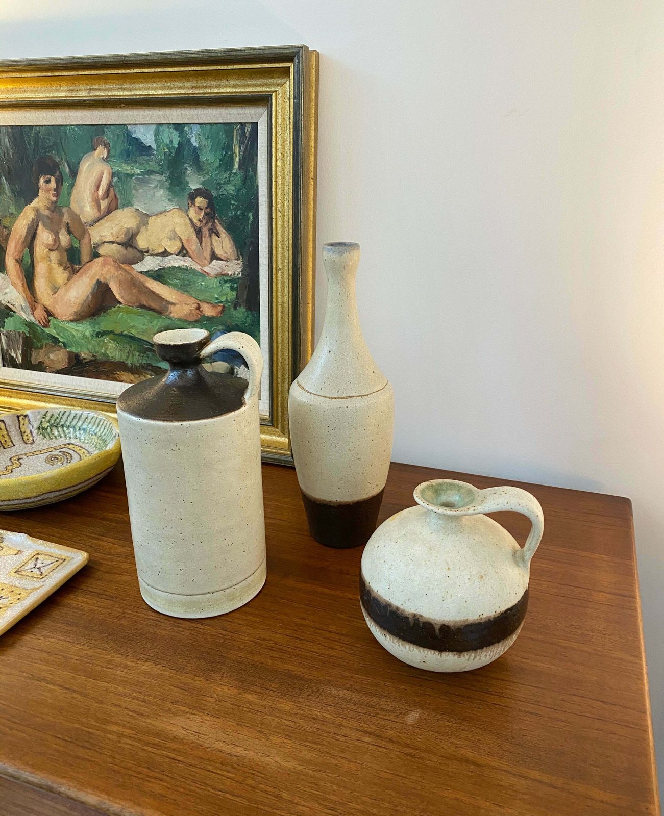 Italian Mid Century Decorative Ceramic Jug By Bruno Gambone (Circa 1970s) photo furniture
