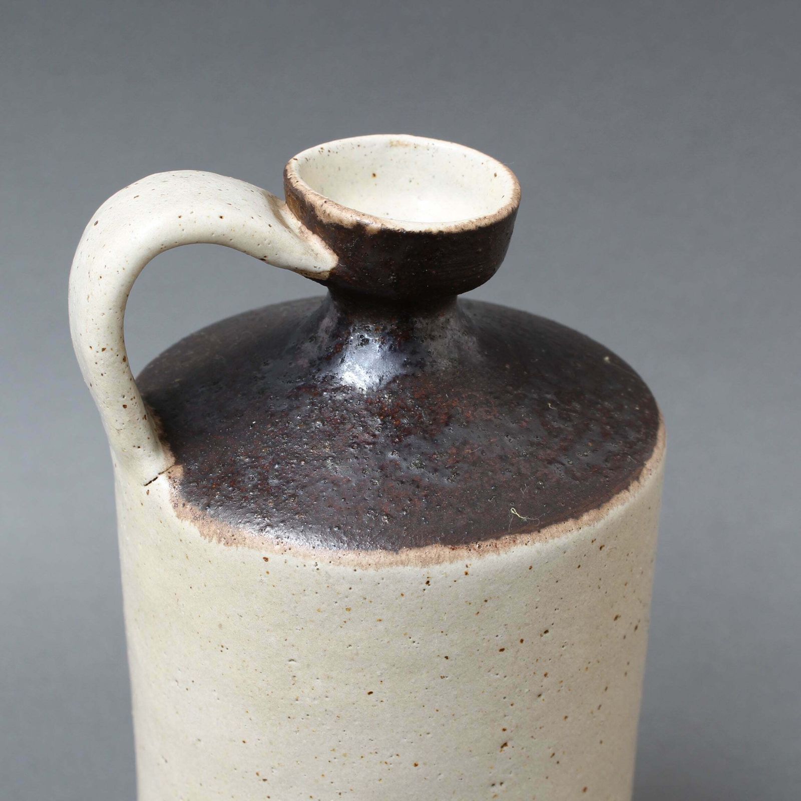 photo furniture Italian Mid Century Decorative Ceramic Jug By Bruno Gambone (Circa 1970s)