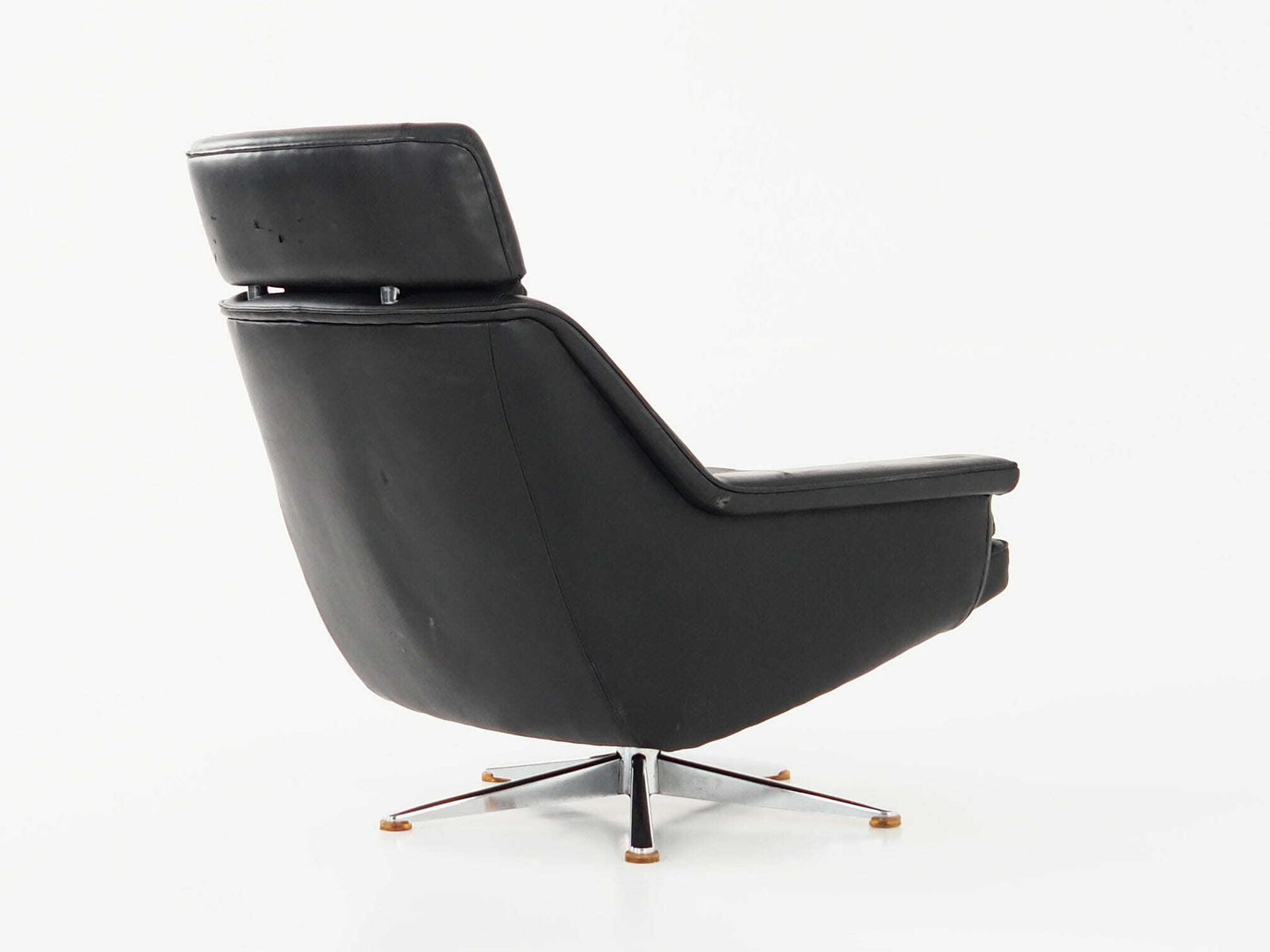 Bureaustoel, Deens Design, Jaren 1970, Ontwerper: Werner Langenfeld, Fabrikant: Esa photo vinterior