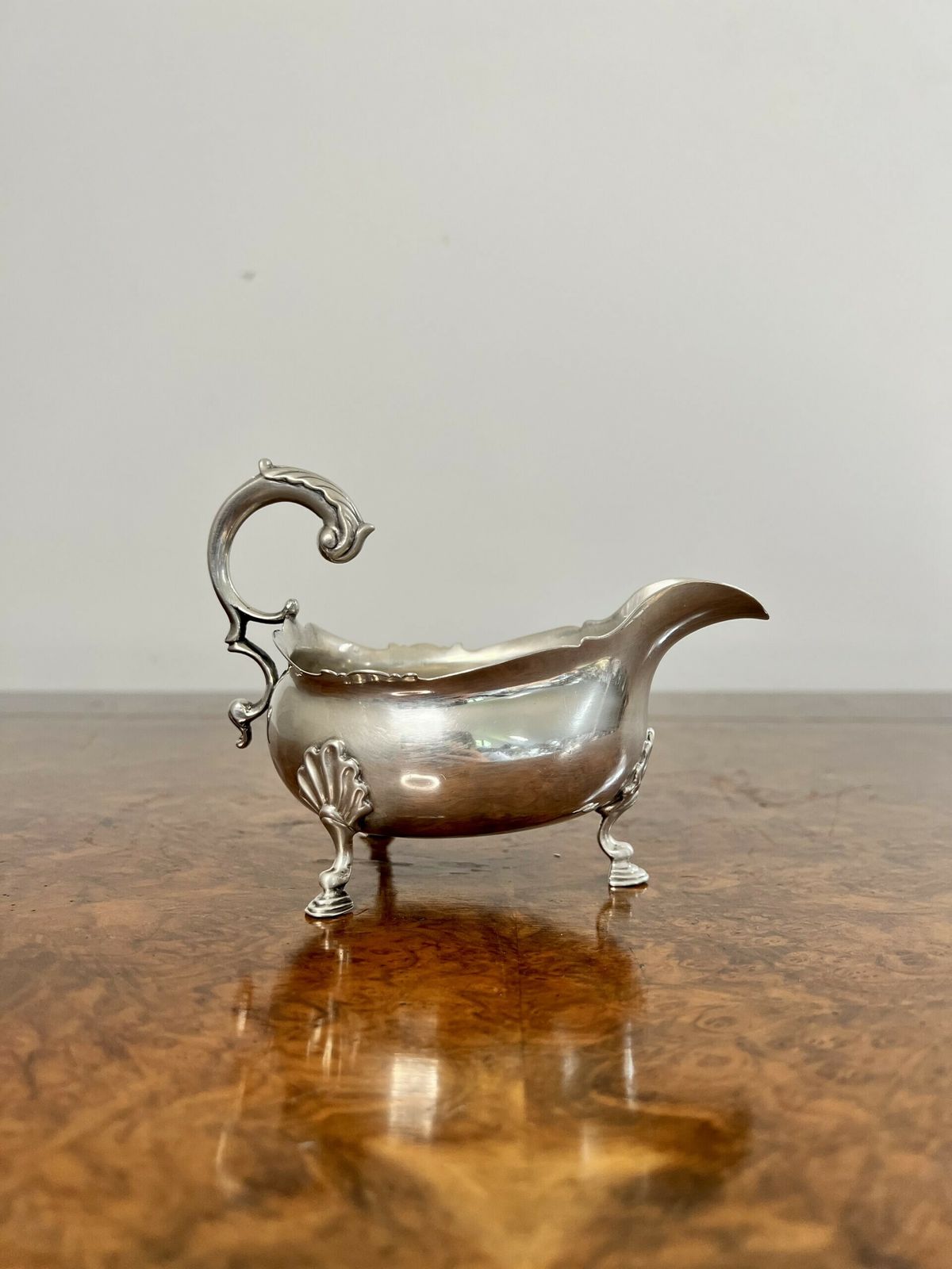 photo for sale Outstanding Quality Pair Of Antique George III Silver Sauce Boats