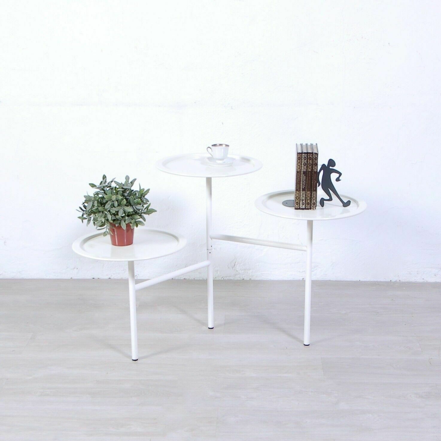 Particular Three Storey White Steel Calder Coffee Table Design K Grcic For Driade photo furniture
