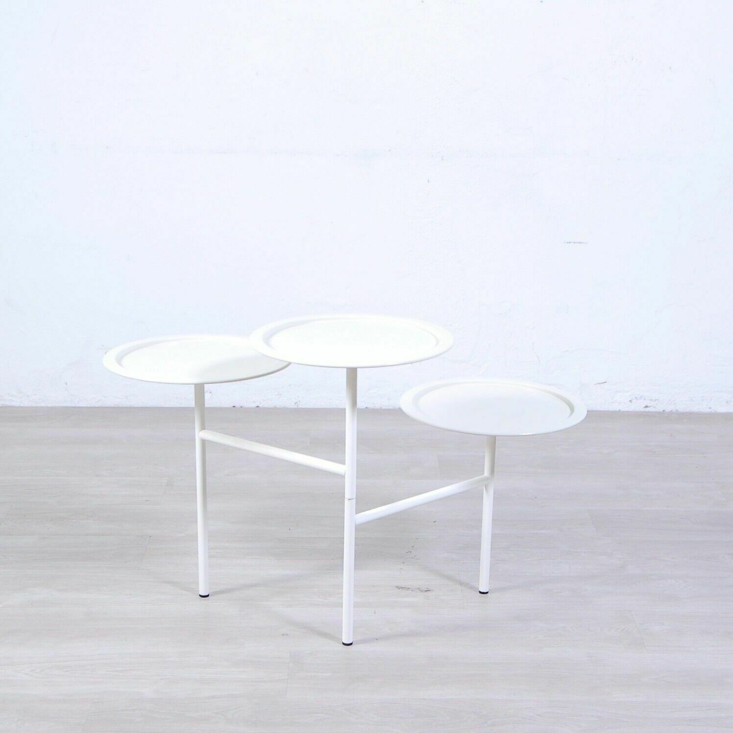 Particular Three Storey White Steel Calder Coffee Table Design K Grcic For Driade photo buy