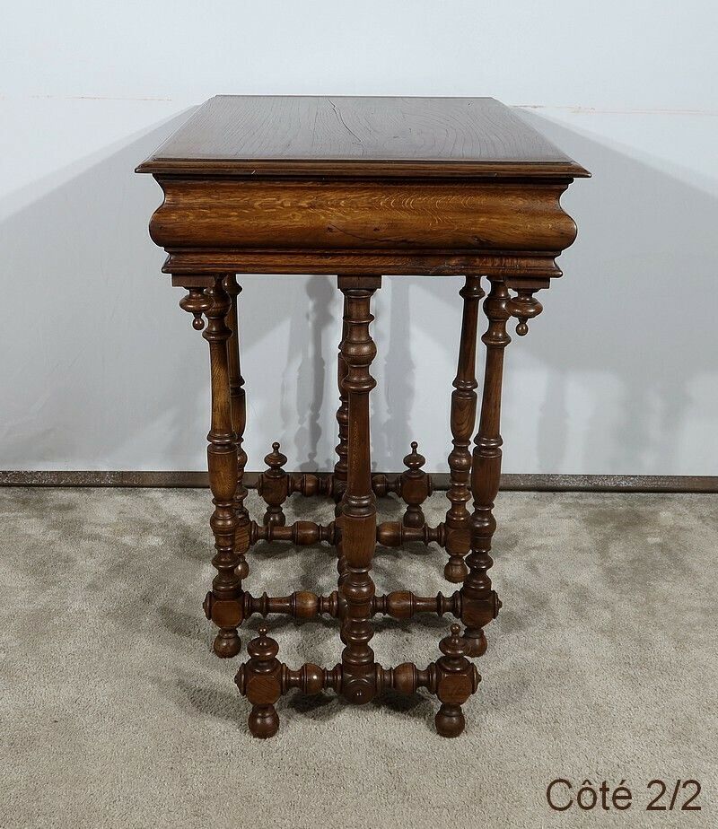 photo vintage Middle Table In The Louis XIV Style – 2nd Part 19th Century