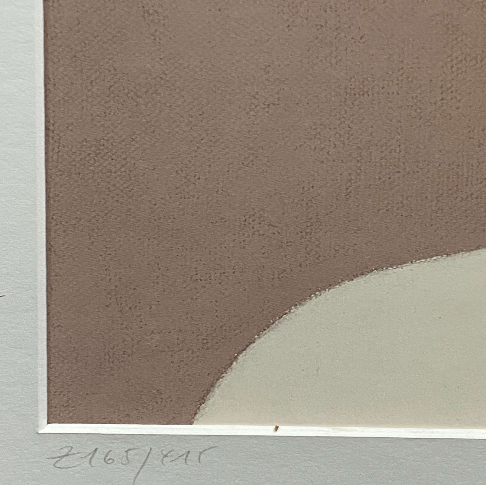 Lithograph Of Two Silhouette Faces By Beate Selzer photo 500.0