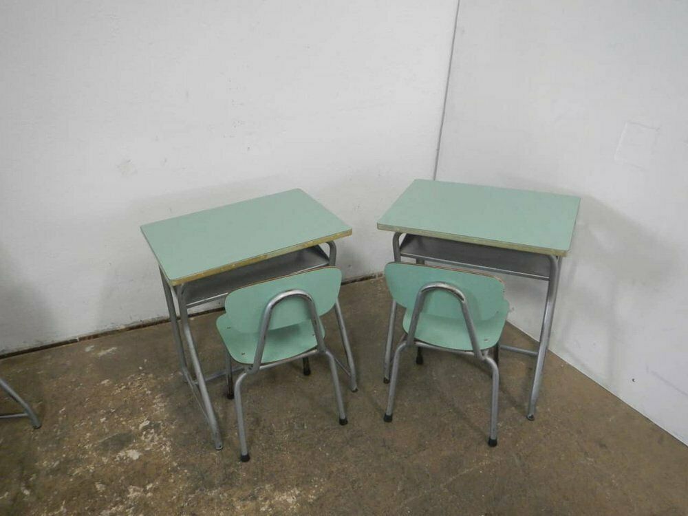 Vintage School Banquets, 1970s, Set Of 2
