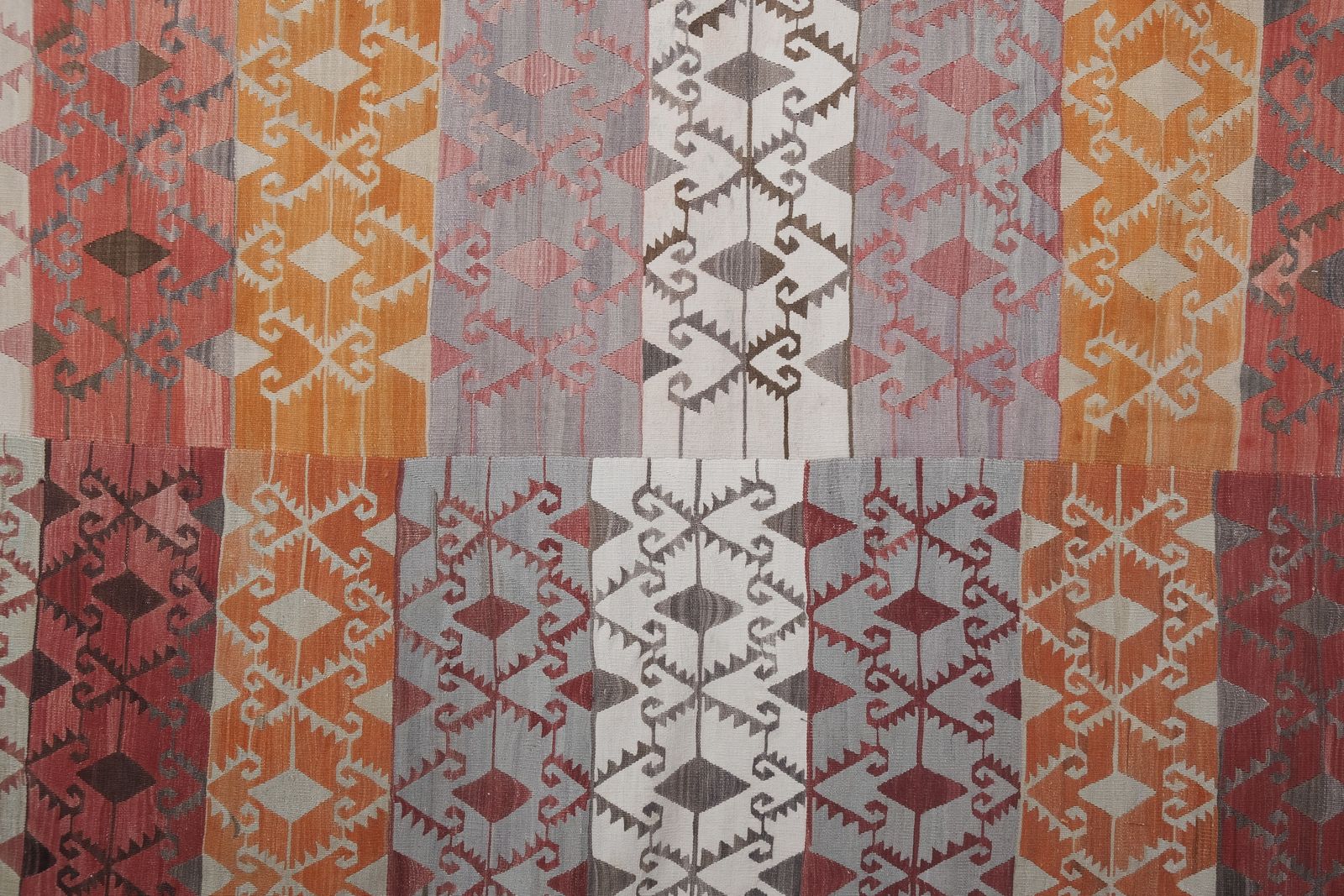 photo furniture 1960s Vintage Turkish Kilim Rug 10'5'' X 10'10''