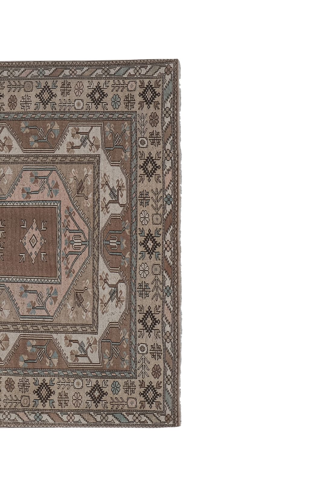 Decorative Turkish Soft Muted Color Oushak Living Room Rug photo buy