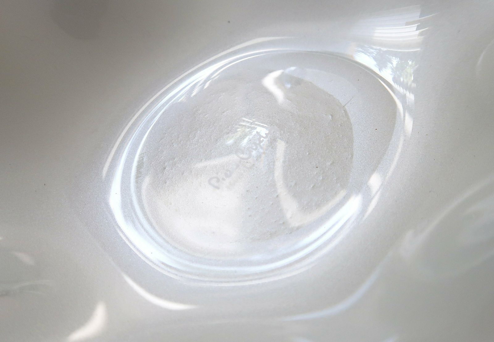 Coupe en verre française signée Pierre Cardin, années 1970 / Coquille, sculpture, vide-poche, art photo vintage