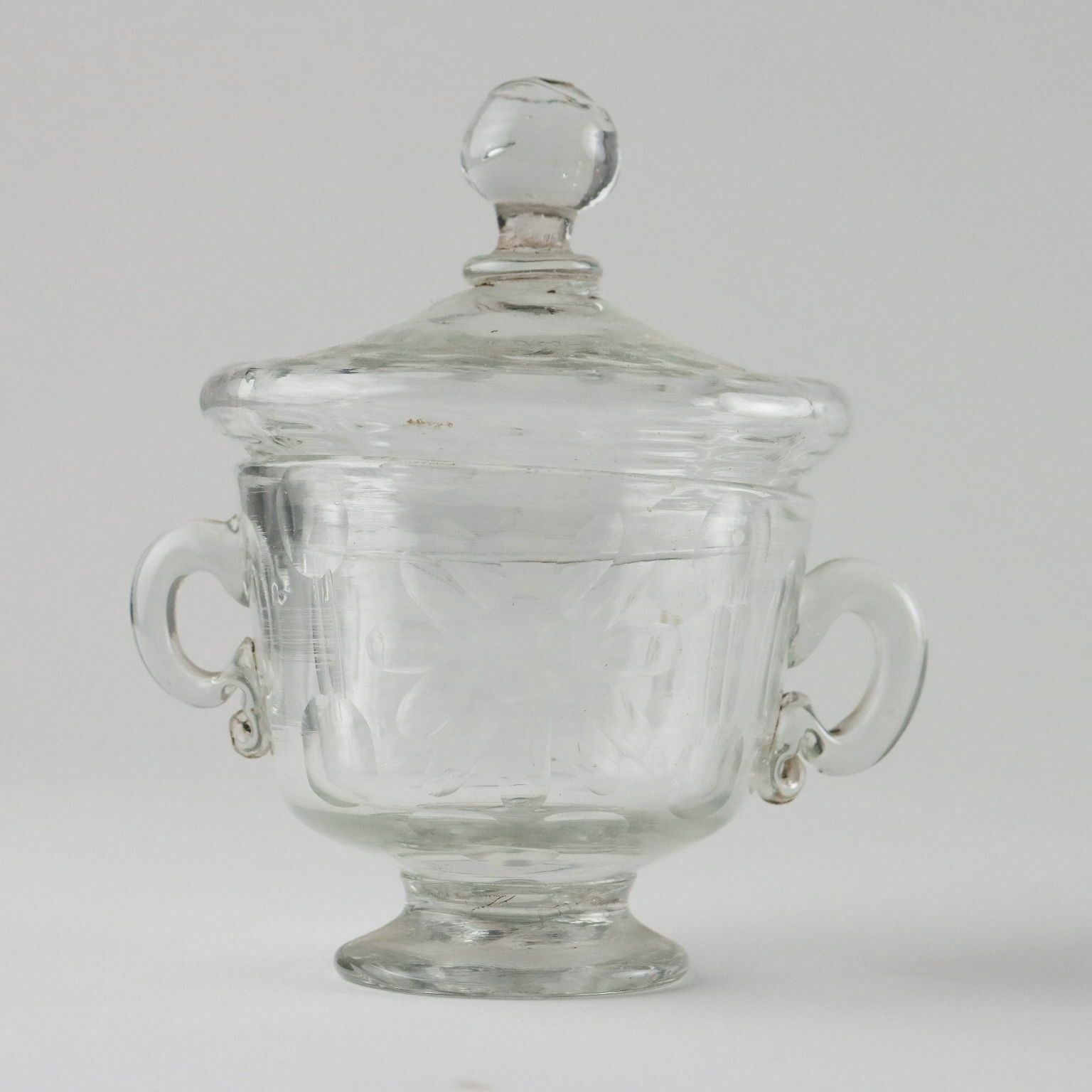 Cup And Small Vase In Murano Glass Italy XVIII Century photo Home Decor