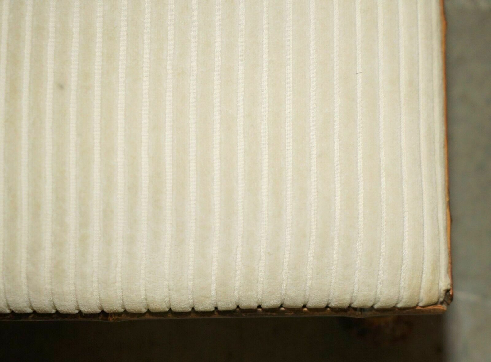 photo vintage Small Antique Circa 1880 Aesthetic Movement Bamboo Carved Chinese Footstool