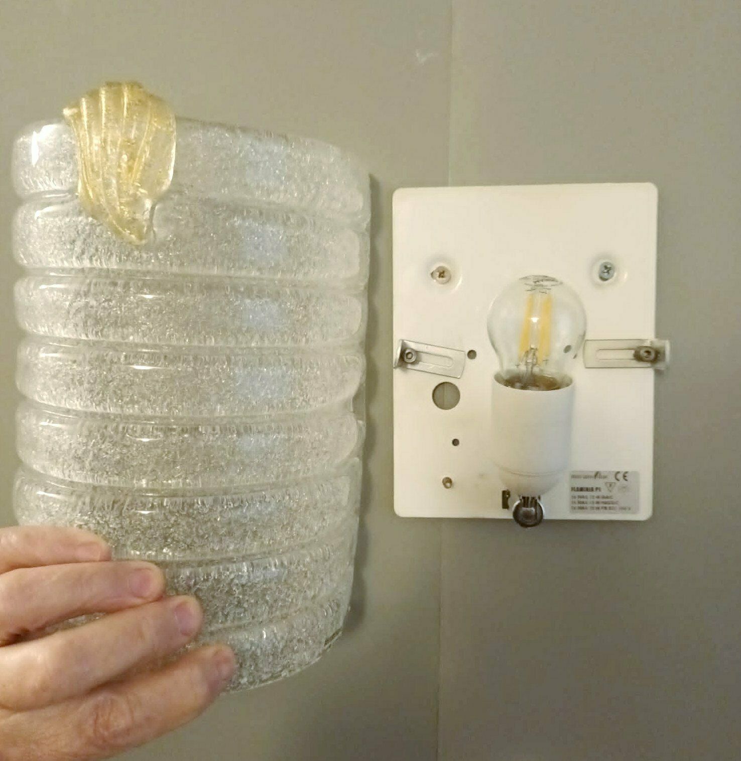 Lighting Graniglia Sconces By Murano Due, 3 Available photo