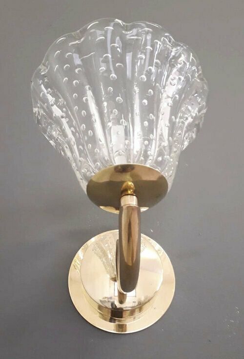 Pair Of Bollicine Cups Sconces By Barovier E Toso   2 Pairs Available photo Lighting