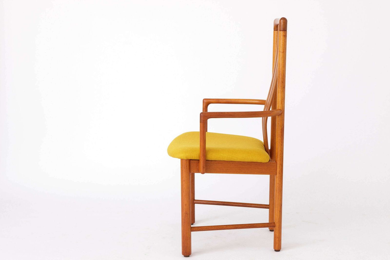 Vintage Armchair 1970s Hans J. Frydendal, Teak Danish photo for sale