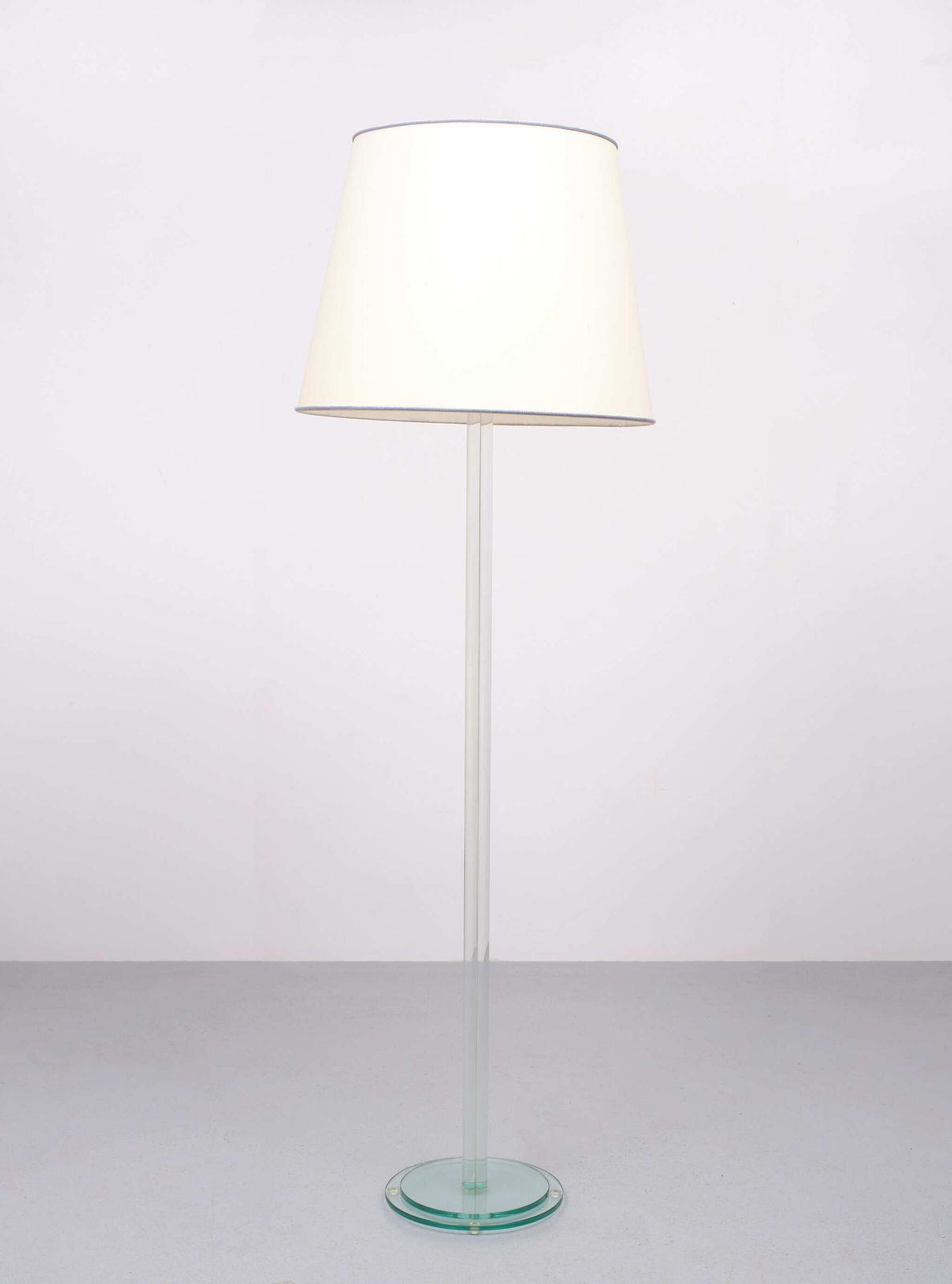 Full Glass Floor Lamp Lori Design Holland 1980s